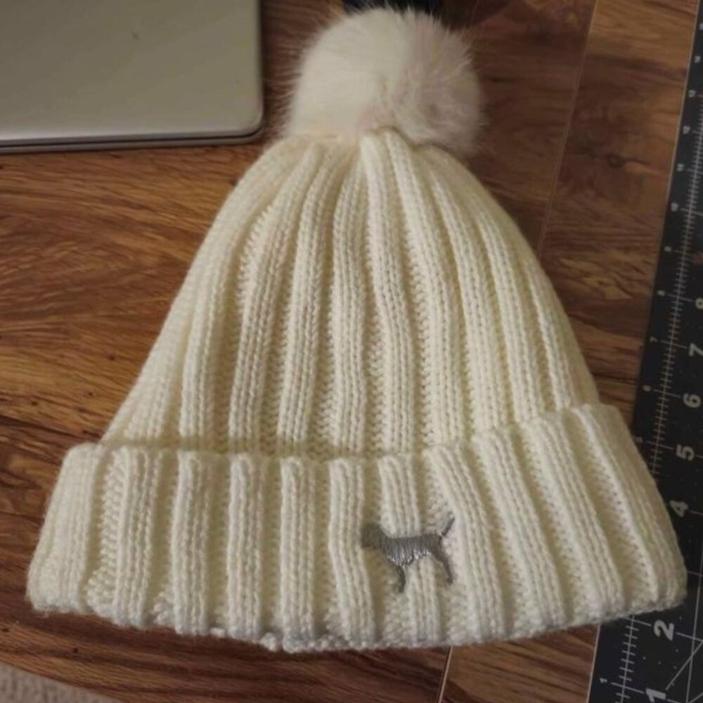 Victoria secret pink beanie